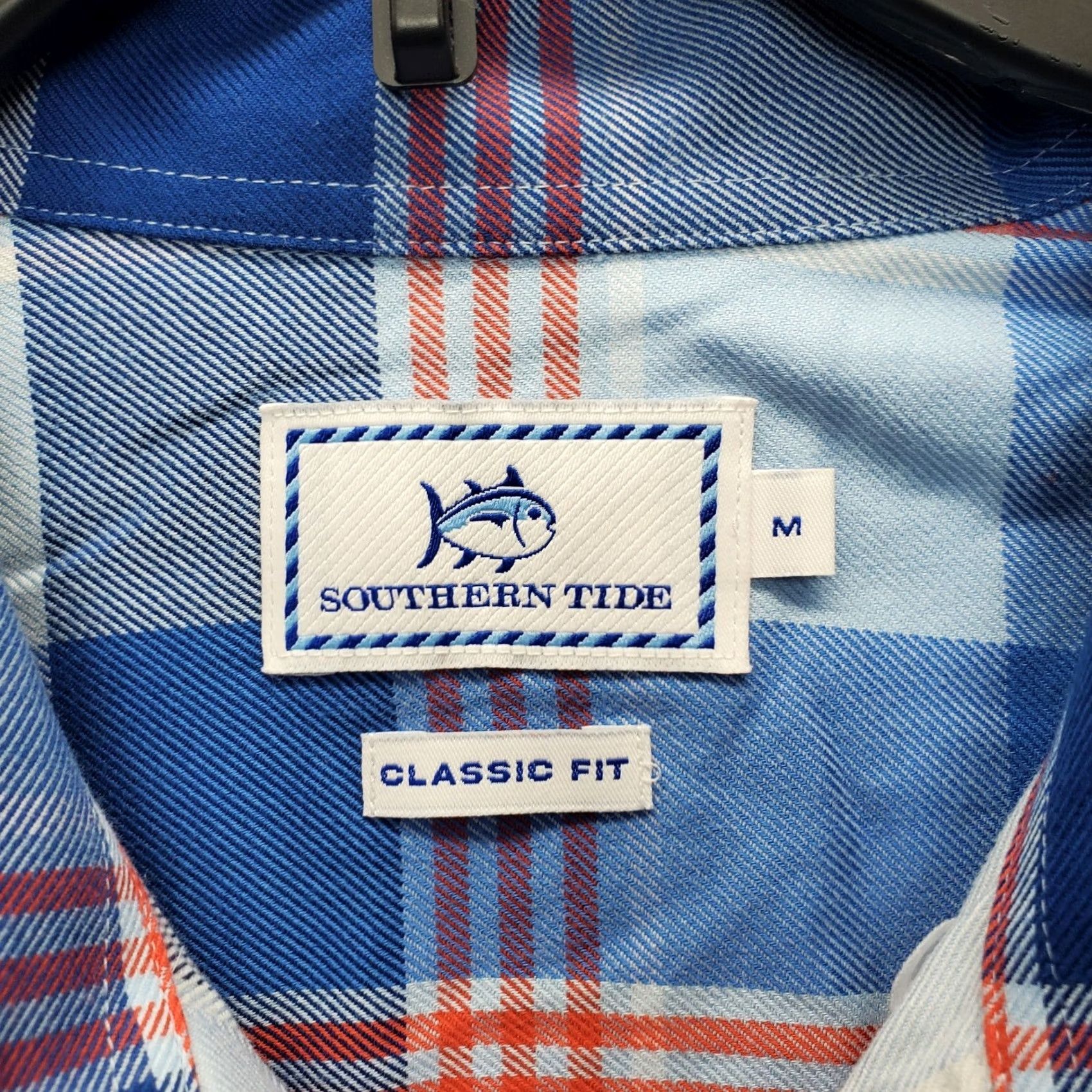Southern Tide Southern Tide Shirt Mens M Plaid Flannel Button-Up EUC Size US M / EU 48-50 / 2 - 4 Thumbnail