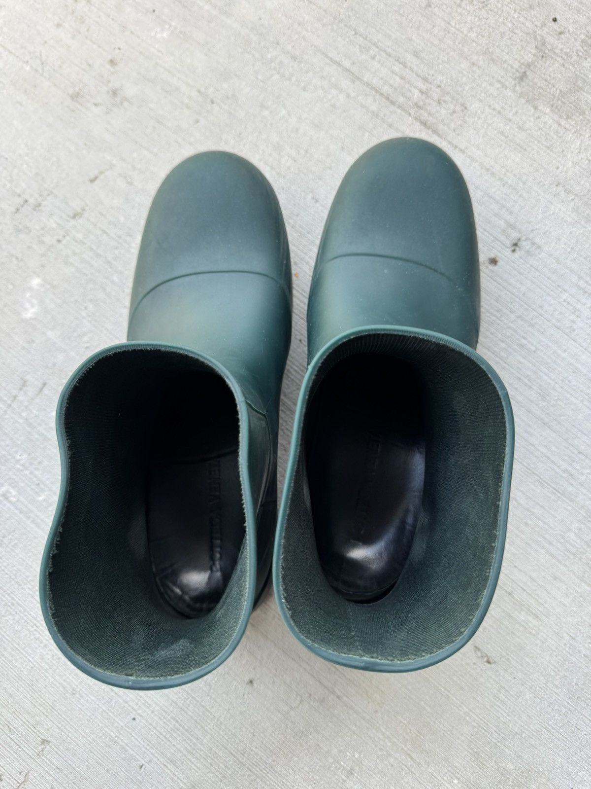 Bottega Veneta Bottega Veneta Puddle Boots Inkwell / Green Size US 10 / EU 43 - 2 Thumbnail