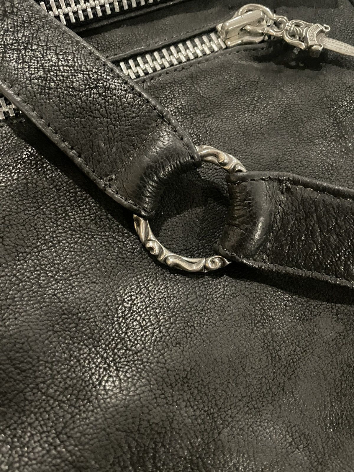 Chrome Hearts Chrome Hearts black leather shoulder bag Size ONE SIZE - 8 Thumbnail