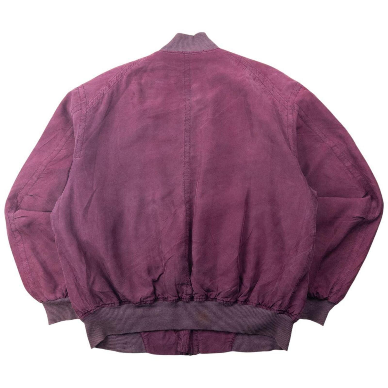 Hugo Boss Vintage 90s Hugo Boss Silk Bomber Jacket Size XXL Size US XXL / EU 58 / 5 - 2 Thumbnail