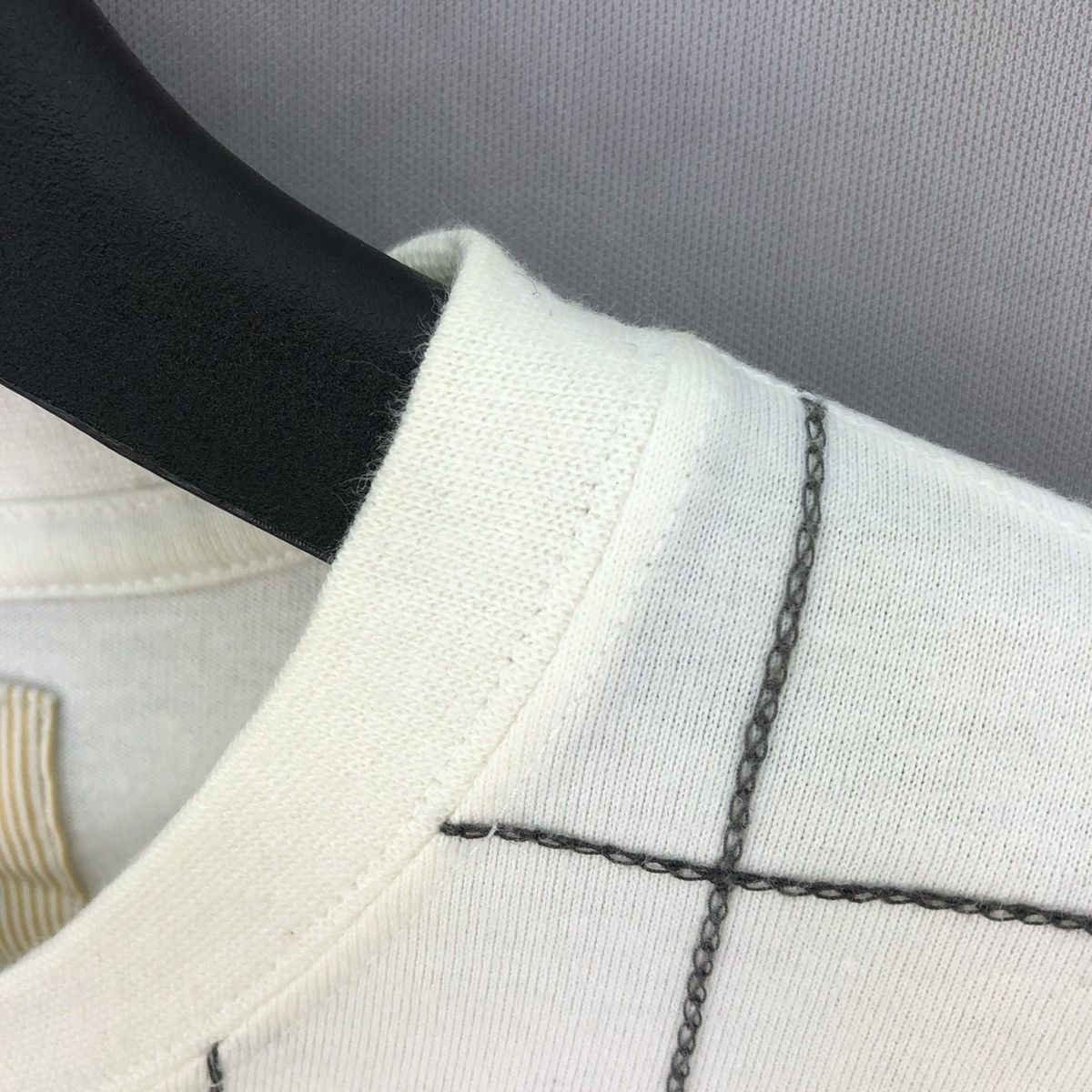 Yohji Yamamoto 2000's Sacsny Y'saccs Yohji Yamamoto Chain Stitch Checkered Size US M / EU 48-50 / 2 - 8 Thumbnail
