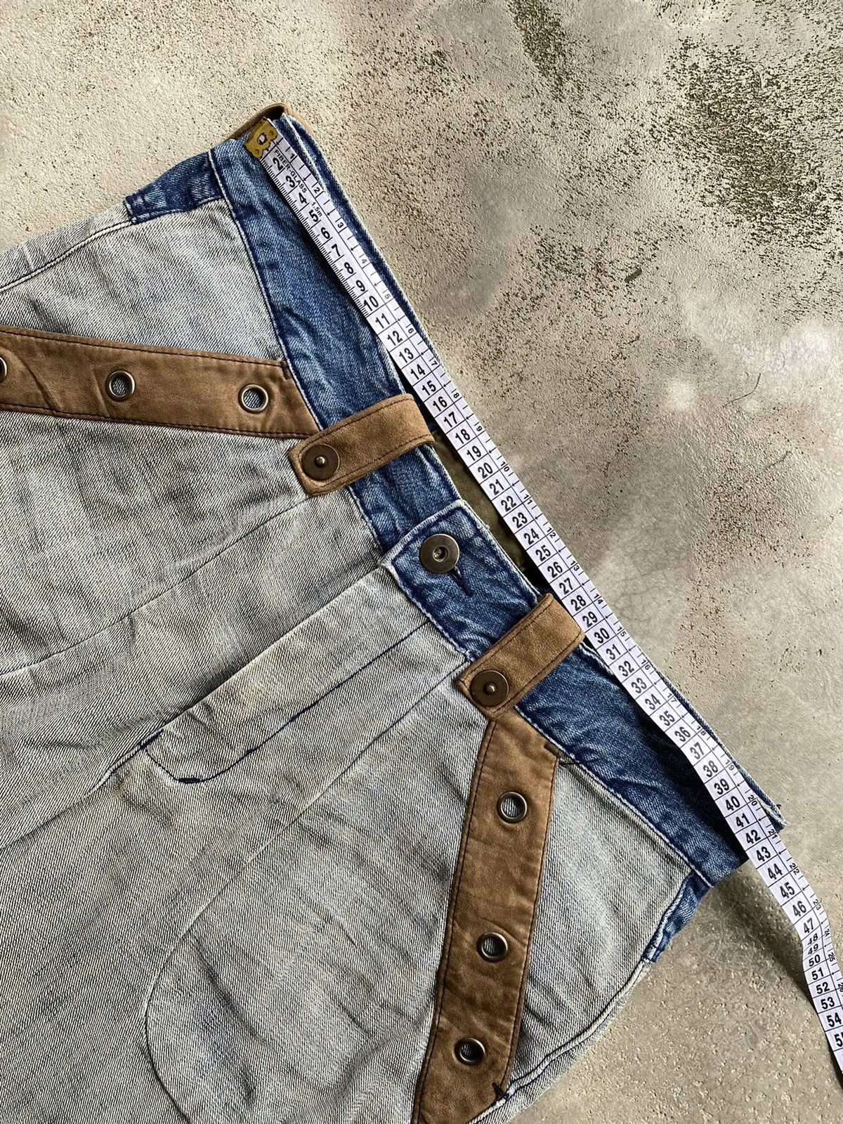 If Six Was Nine × Japanese Brand Hybrid Denim Jeans Size US 32 / EU 48 - 10 Thumbnail