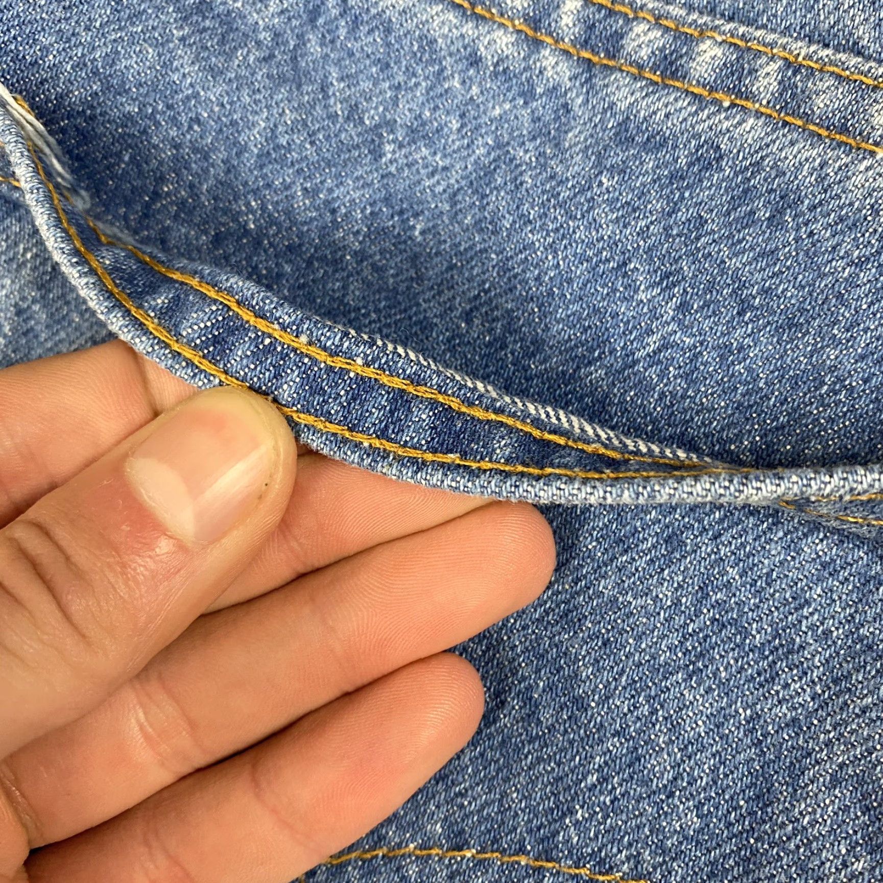 Levi's VINTAGE Levi's 505 Jeans Men 42x32 Light Wash 80s Deadstock Straight Fit Denim Mid Rise Size US 42 / EU 58 - 5 Thumbnail