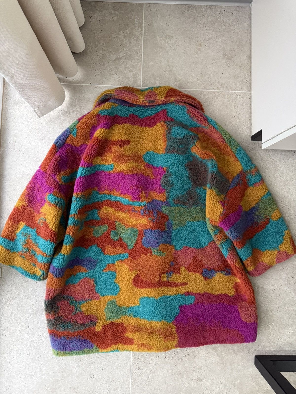 Herno Herno Printed Faux Fur Coat Size XXL / US 16-18 / IT 52-54 - 2 Thumbnail