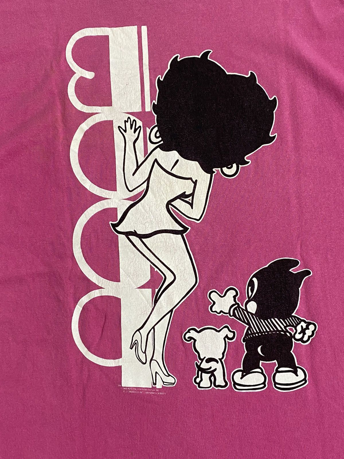 Vintage Vintage Betty boop 1989 t shirt Size US L / EU 52-54 / 3 - 5 Thumbnail