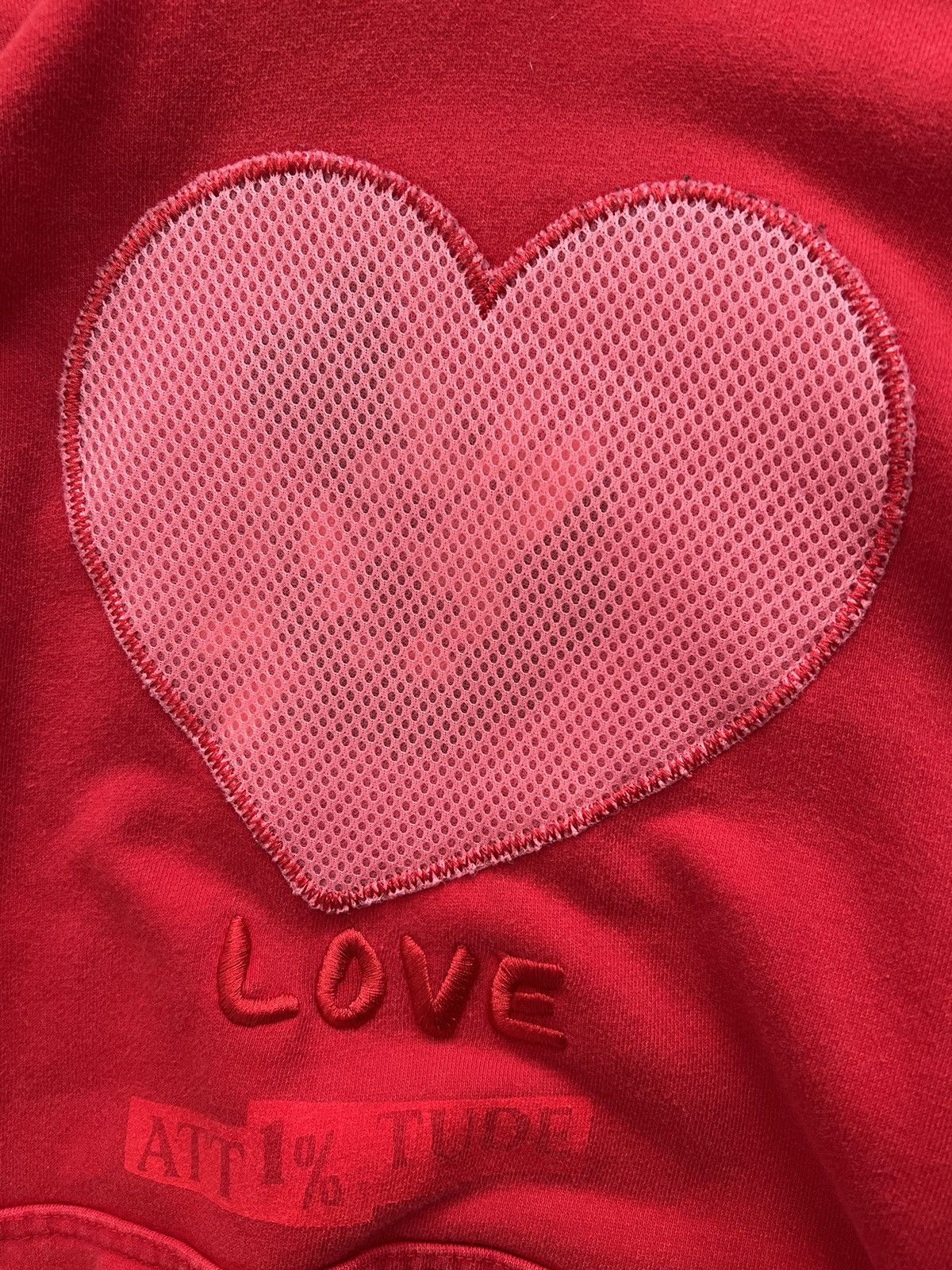 99%IS- 99%is Red Heart Hoodie Size US L / EU 52-54 / 3 - 3 Thumbnail