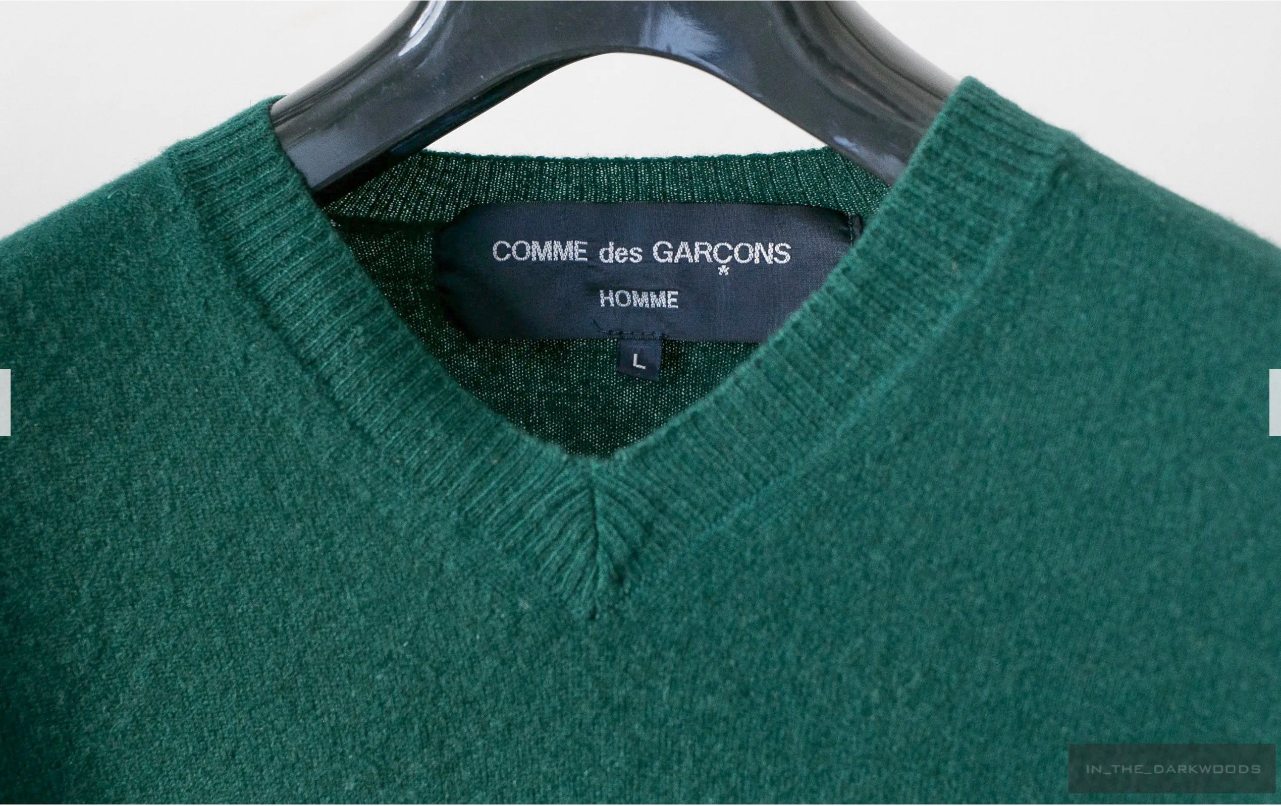 Comme des Garcons Homme 2011AW cashmere sweater Size US L / EU 52-54 / 3 - 5 Thumbnail
