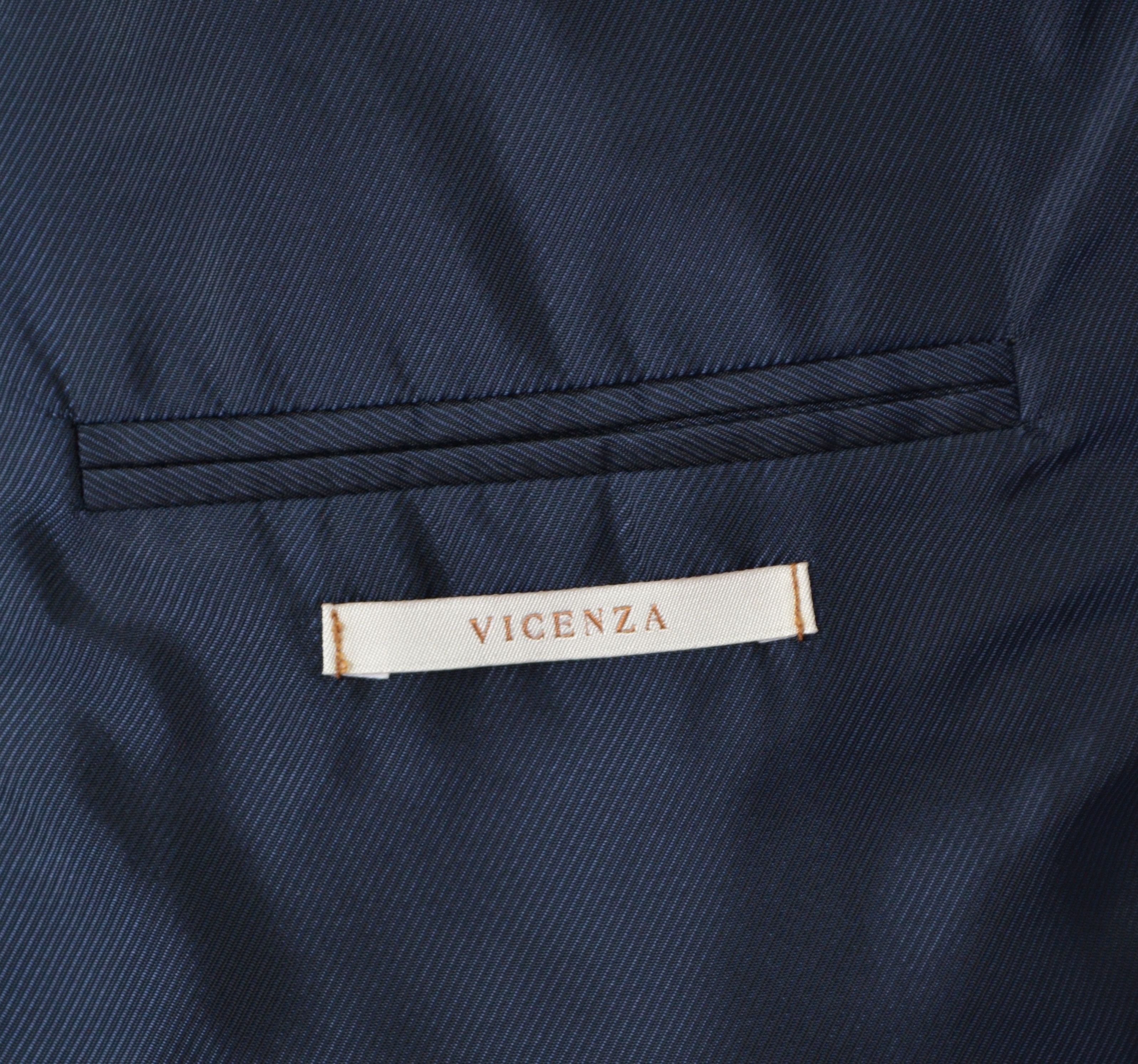 Pal Zileri Pal Zileri Vicenza Navy 100% Lana Wool Unlined Blazer Jacket Size 42R - 9 Thumbnail