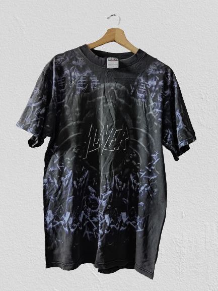 Band Tees × Vintage Vintage Slayer 90s Size US L / EU 52-54 / 3 - 1 Thumbnail
