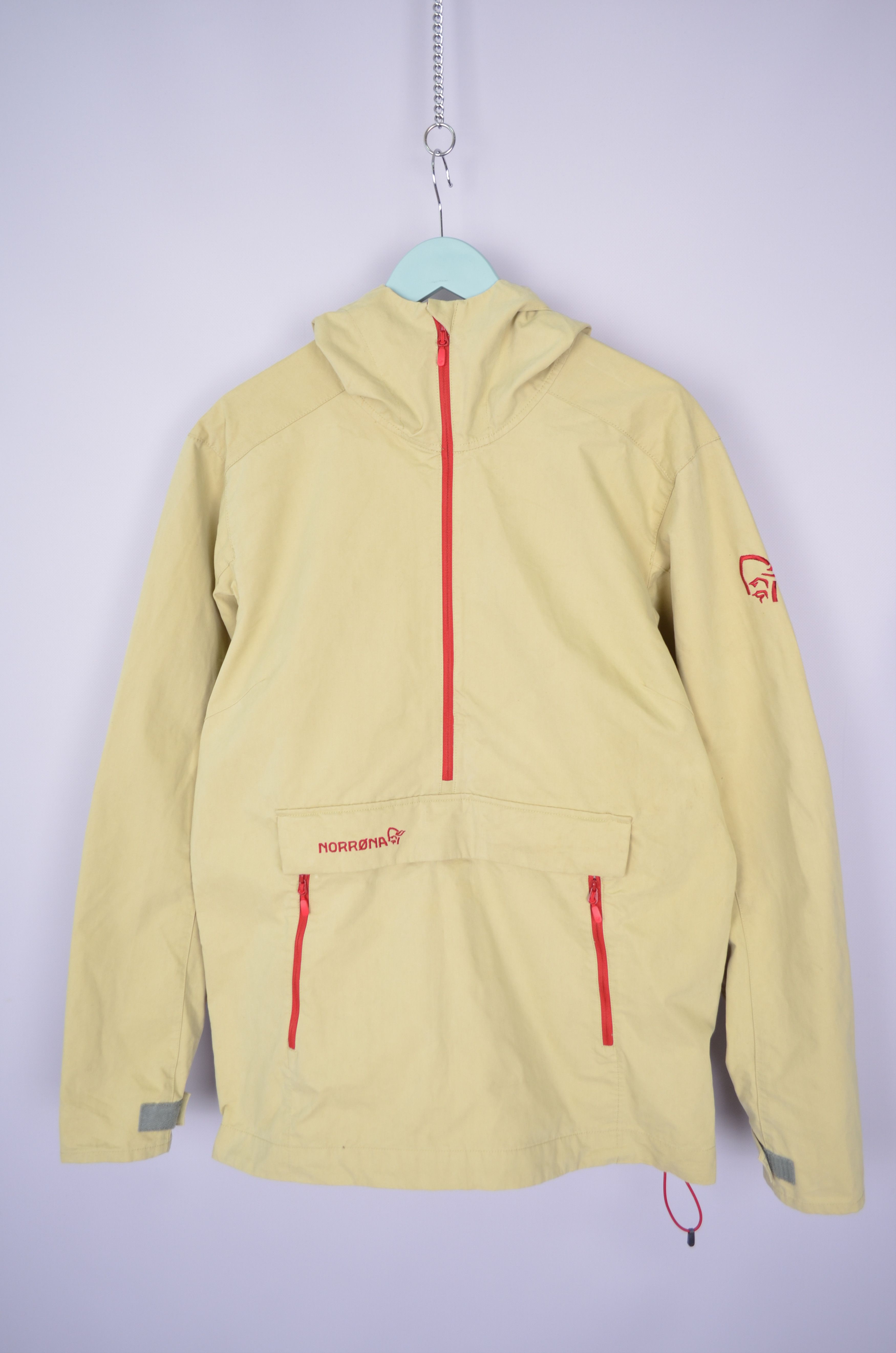 Norrona Norrona Jacket Large Hooded Svalbard Anorak Outdoor Hiking Size L / US 10 / IT 46 - 1 Thumbnail
