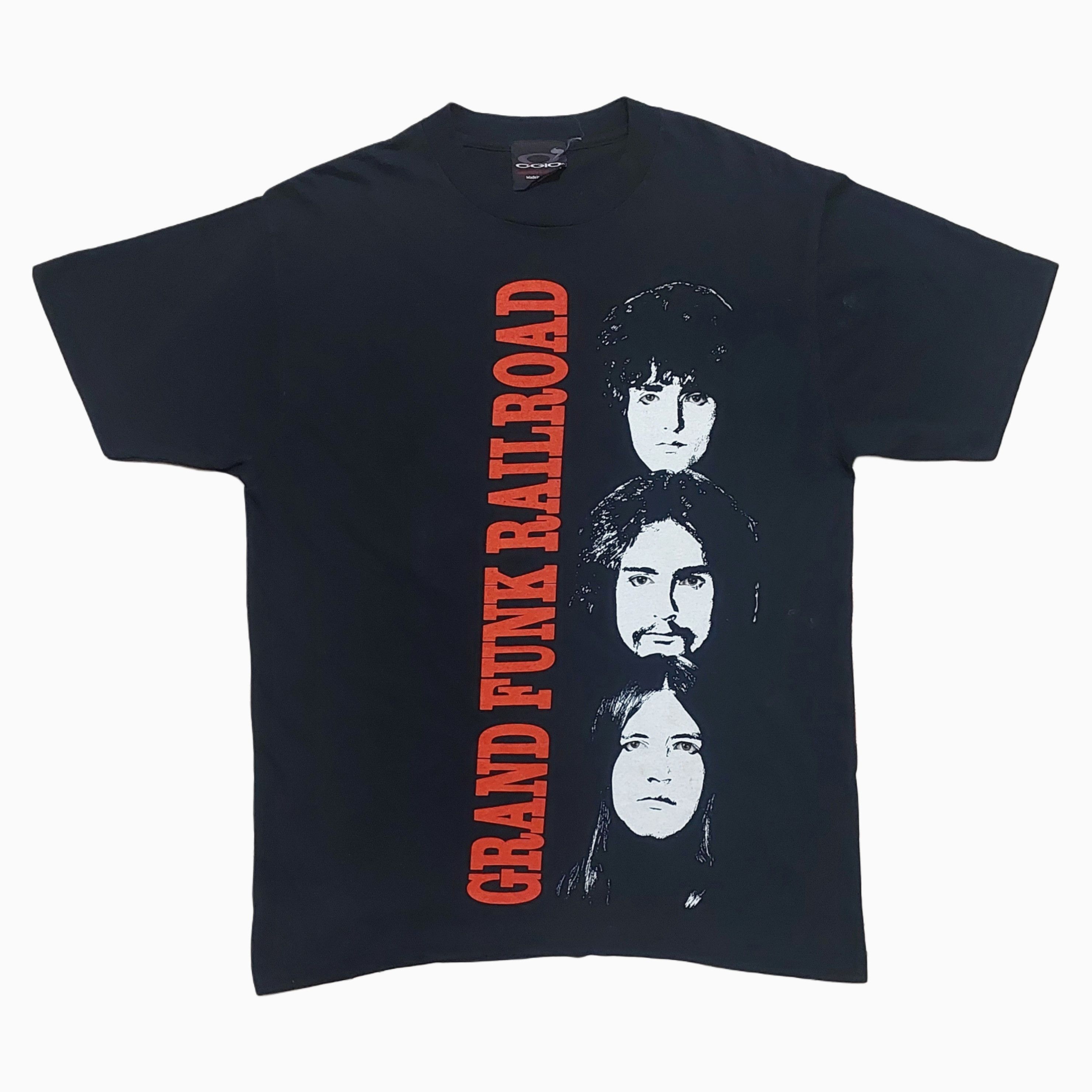 Band Tees Vintage 90's Grand Funk Railroad 'The American Band' Size US L / EU 52-54 / 3 - 1 Thumbnail