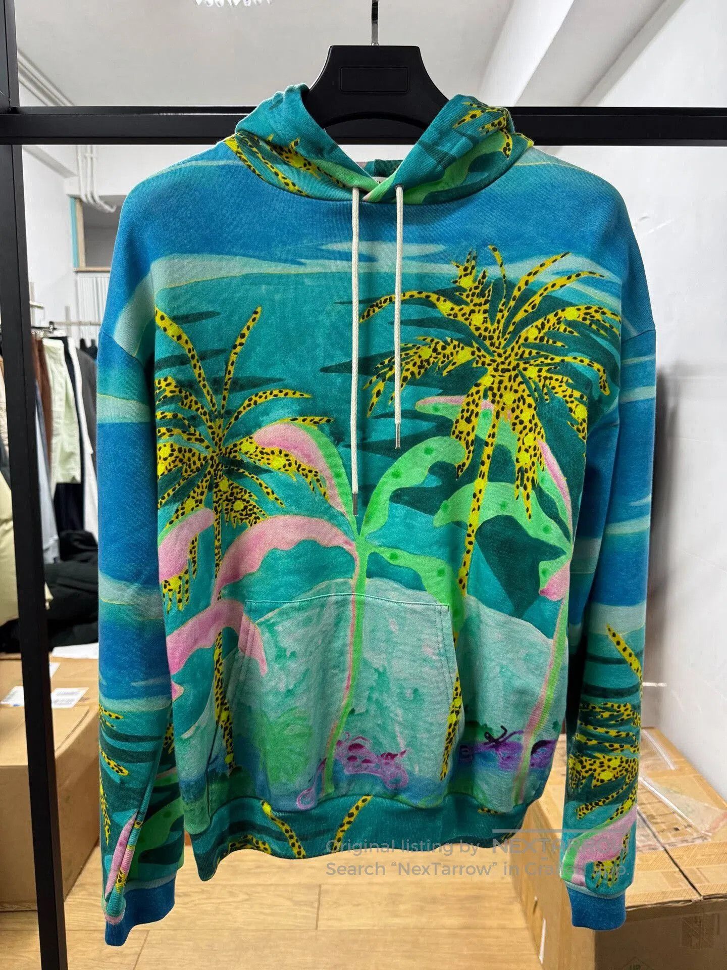 Celine celine autobahn printed loose hooded sweatshirt. Size US S / EU 44-46 / 1 - 1 Thumbnail