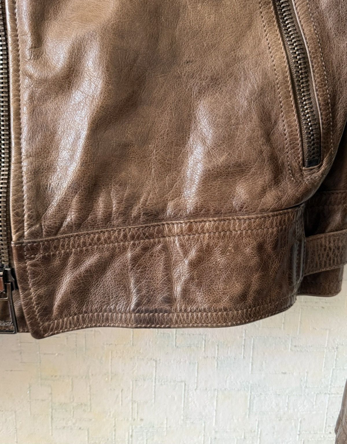 Belstaff Belstaff Moto Leather Brown Jacket Size US L / EU 52-54 / 3 - 25 Thumbnail