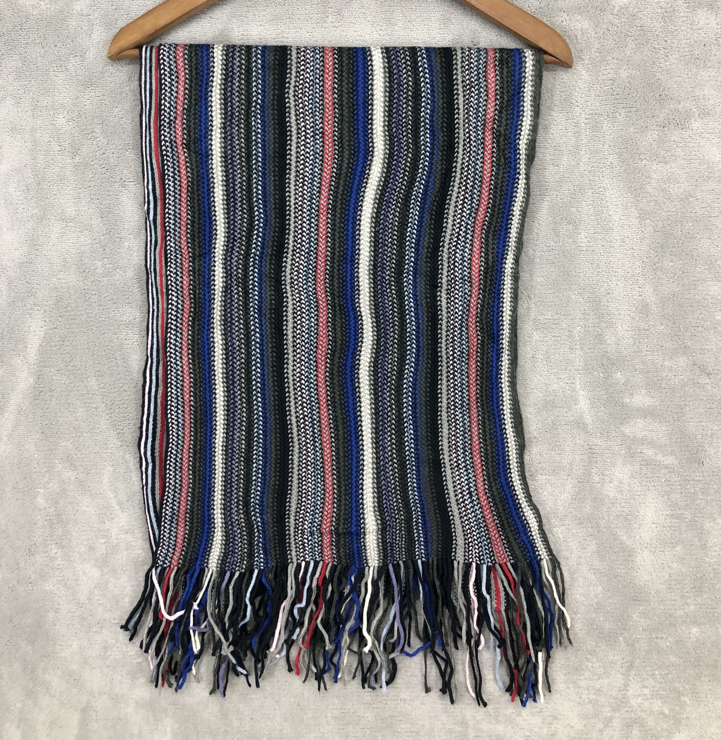 Japanese Brand TK Mixpice Multicolor Muffler Scarf Neck scarf Winter Size ONE SIZE - 3 Thumbnail