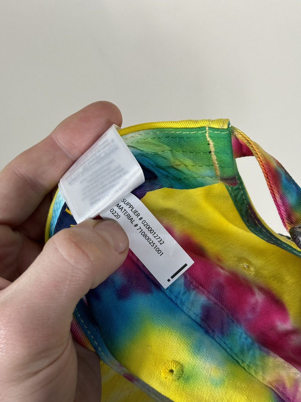 Polo Ralph Lauren × Ralph Lauren Polo Ralph Lauren Colorful Tie Dye Cap Size ONE SIZE - 8 Thumbnail