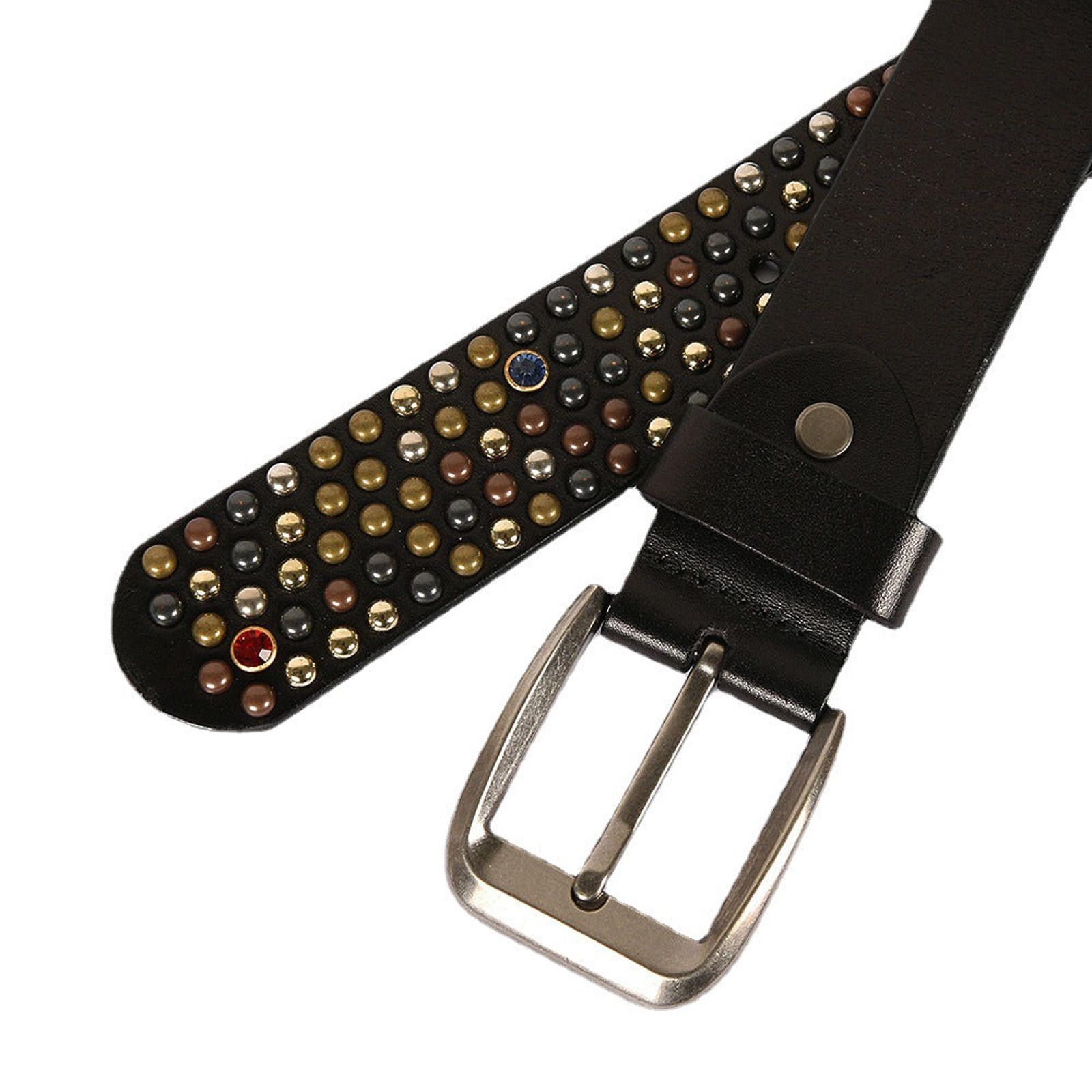 Other Strawberry Diamond Cowhide Leather Belt Size ONE SIZE - 4 Thumbnail
