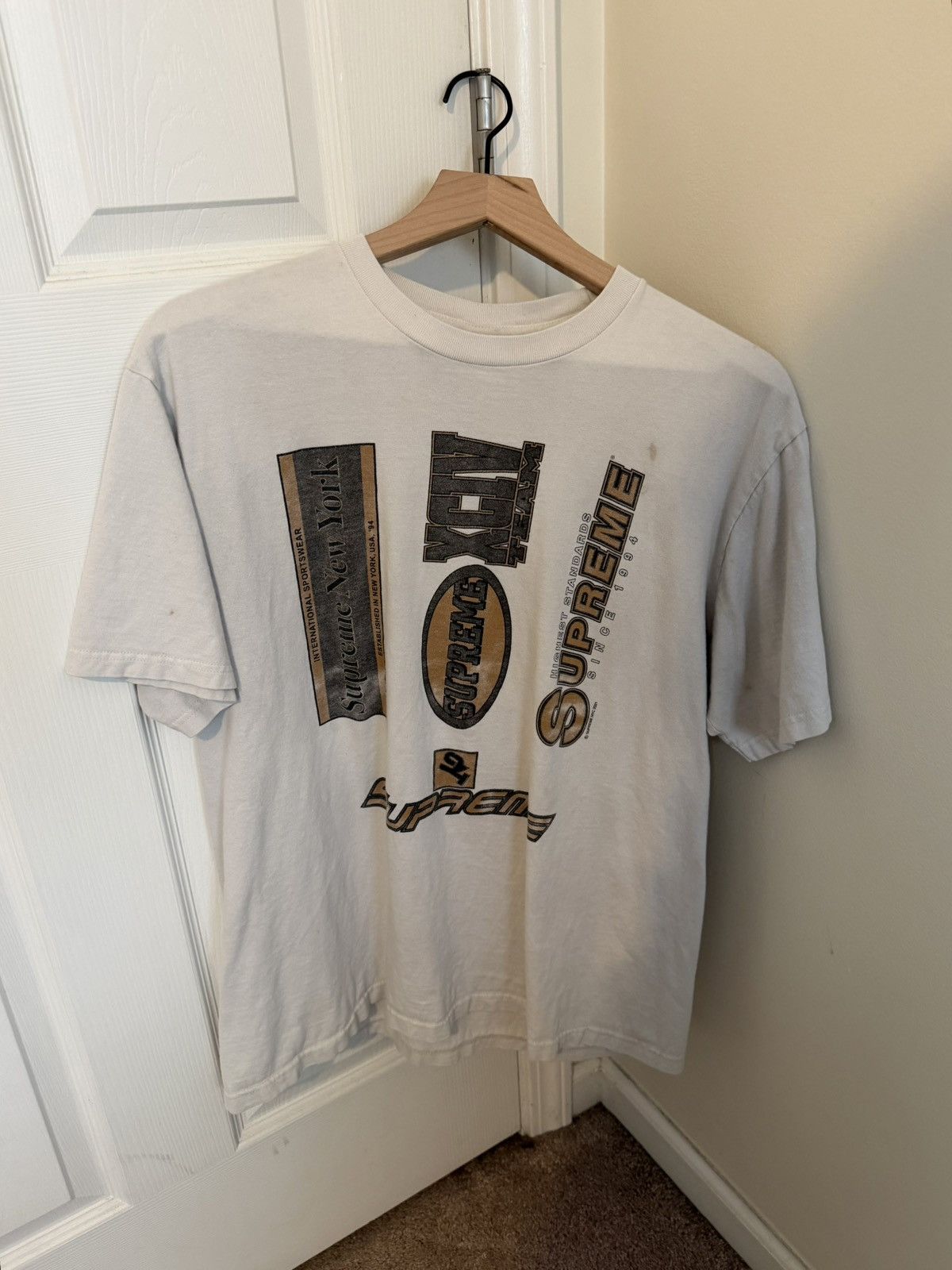 Supreme Supreme Multi Logo / Racing Logo Tee SS19 Size US L / EU 52-54 / 3 - 1 Thumbnail