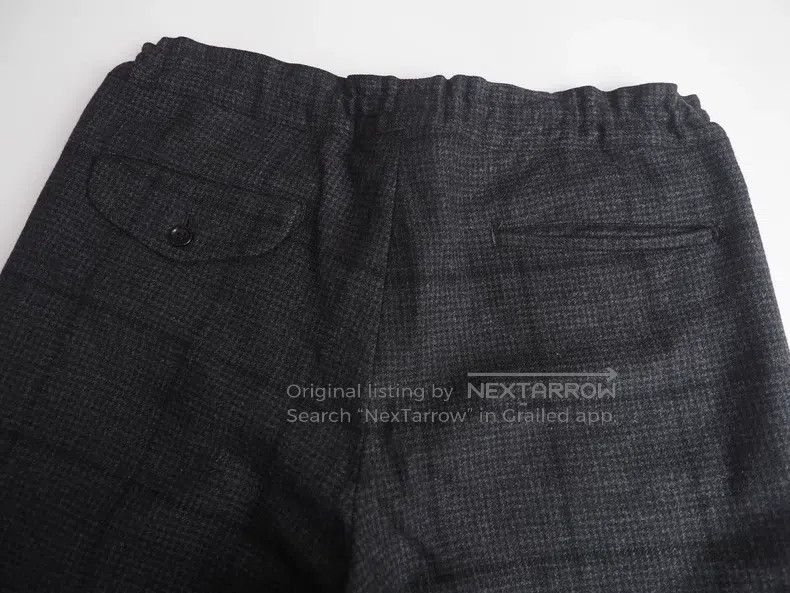 Comme des Garcons Comme Des Garcons size S Black and grey checkered wool nin Size 23" - 3 Thumbnail