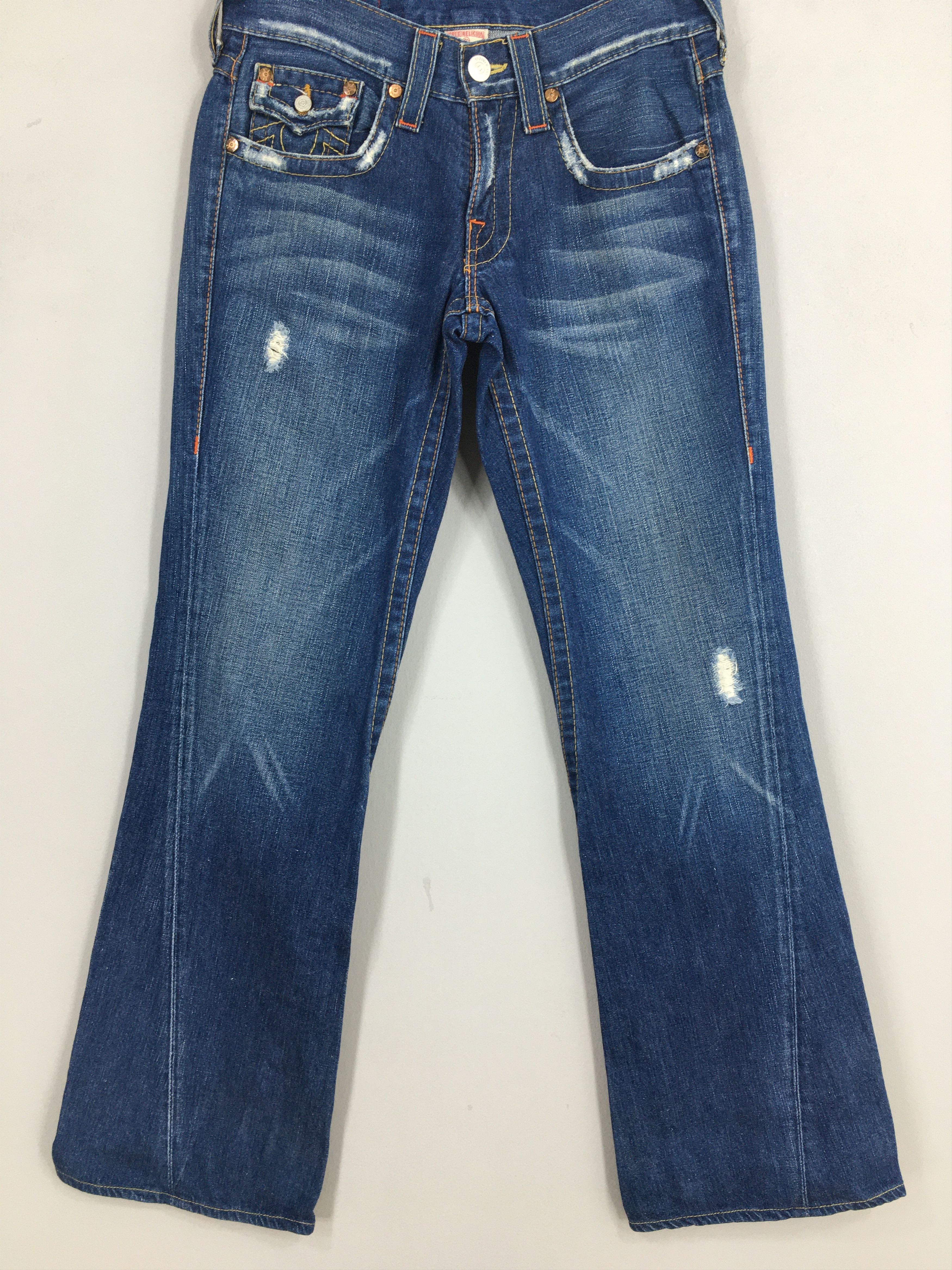 True Religion Size 30x31.5 True Religion Women's Bootcut Flared Denim S360 Size 30" / US 8 / IT 44 - 3 Thumbnail