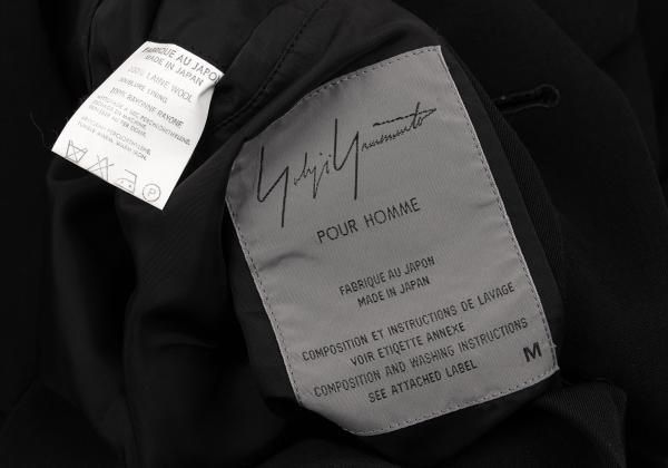 Yohji Yamamoto Yohji Yamamoto Pour Homme Wool Gaba Sashiko Jacket Size US M / EU 48-50 / 2 - 8 Thumbnail