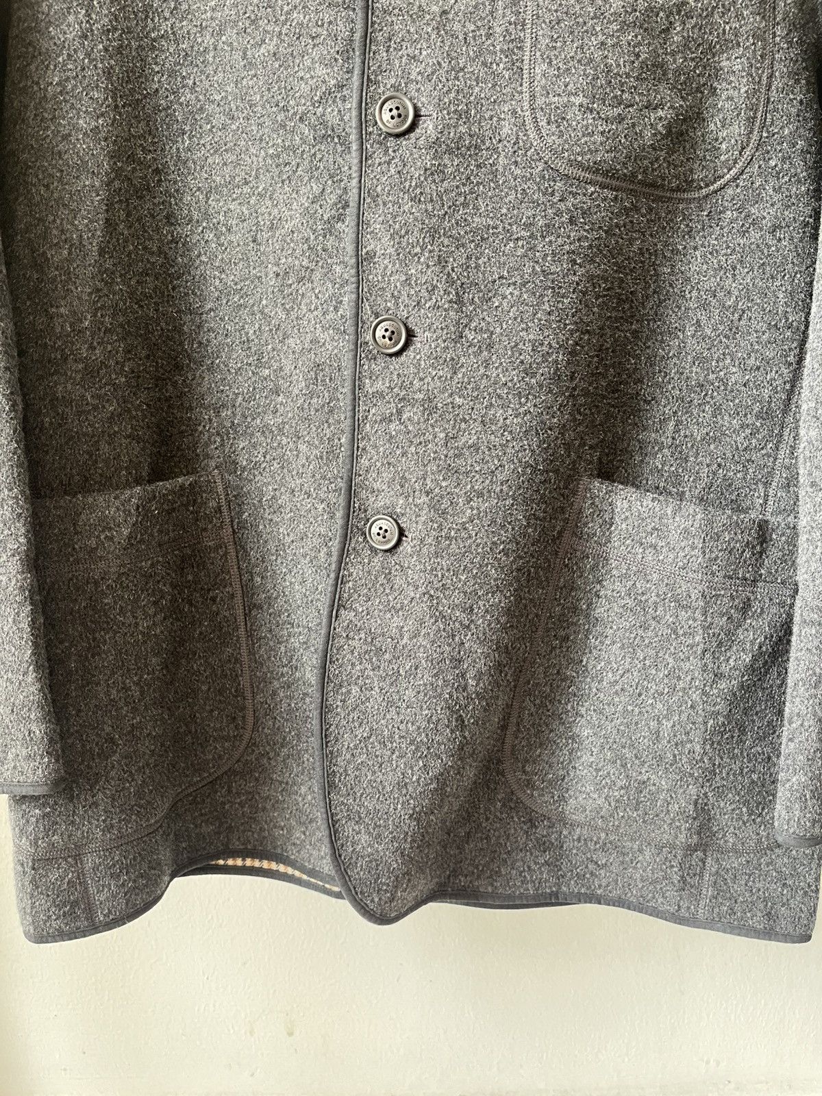 Aquascutum Aquascutum London Wool Chore Jacket #98 Size US L / EU 52-54 / 3 - 7 Thumbnail