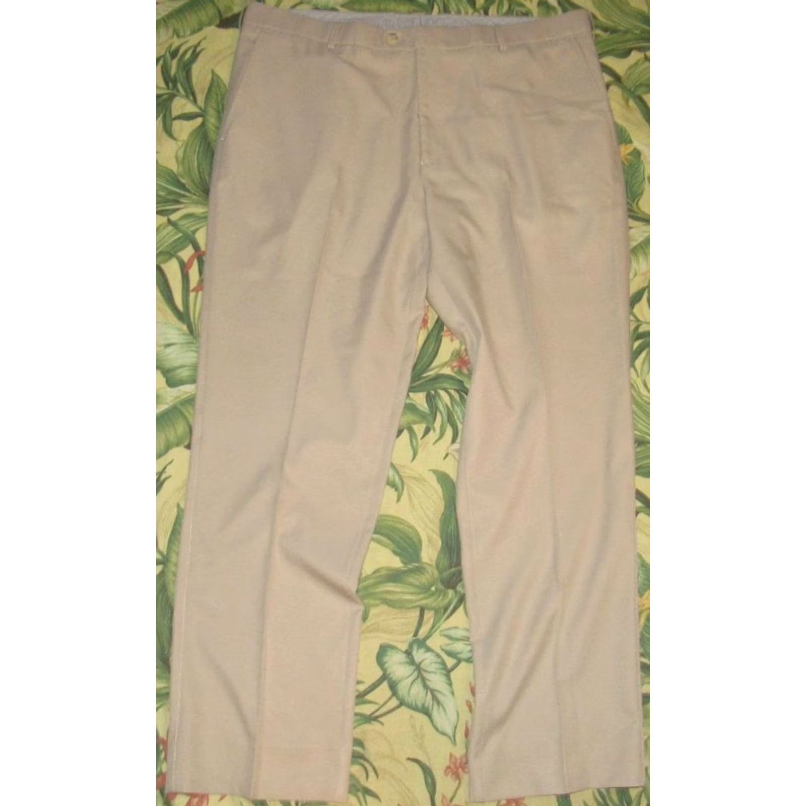 Peter Millar PETER MILLAR Khaki Performance Chino Pants 40 x 32 Size US 40 / EU 56 - 3 Thumbnail