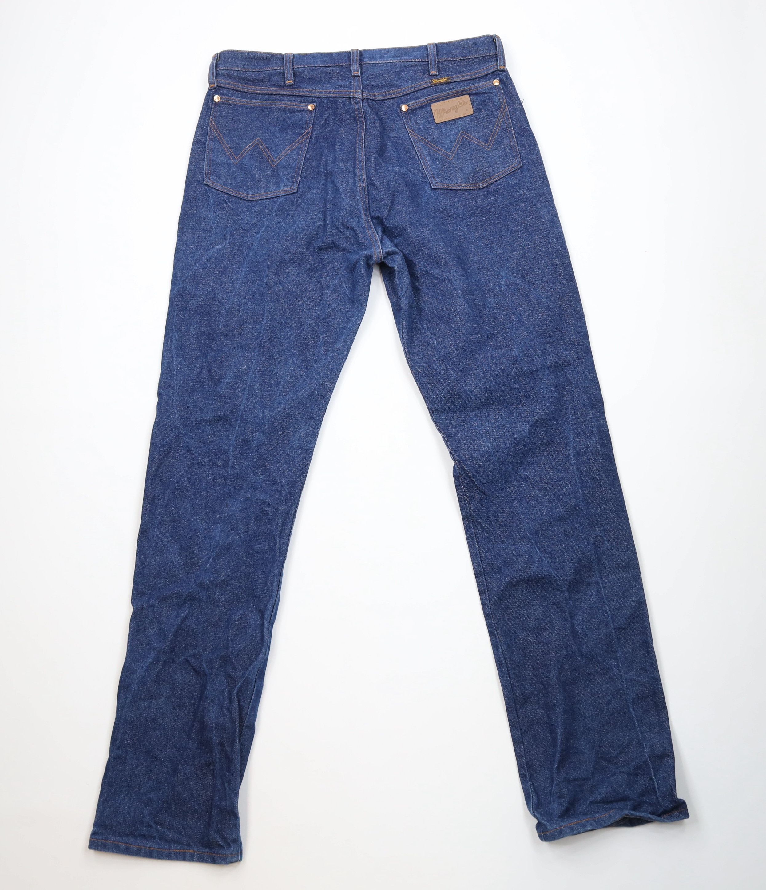 Wrangler Vintage 90s Wrangler Leg Denim Jeans Blue Cotton USA Size US 38 / EU 54 - 9 Thumbnail
