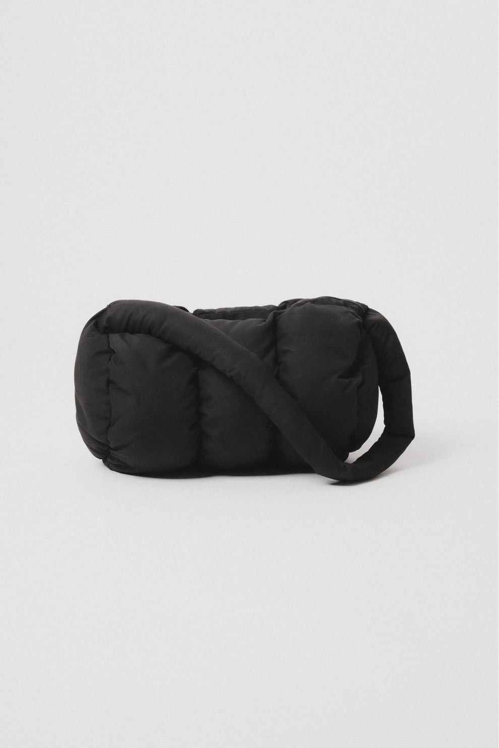 image of Designer Roy Michael Puffer Duffel Bag Black, Men's