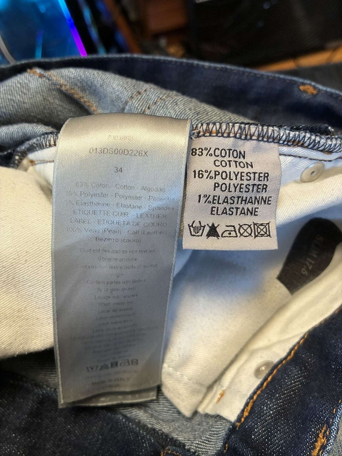 Dior Dior Jeans size 34 Size US 34 / EU 50 - 4 Thumbnail