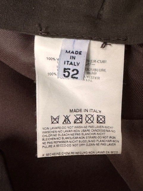 Maison Margiela MAISON MARTIN MARGIELA LEATHER PANTS SIZE 52 FROM 2001 Size US 36 / EU 52 - 8 Thumbnail