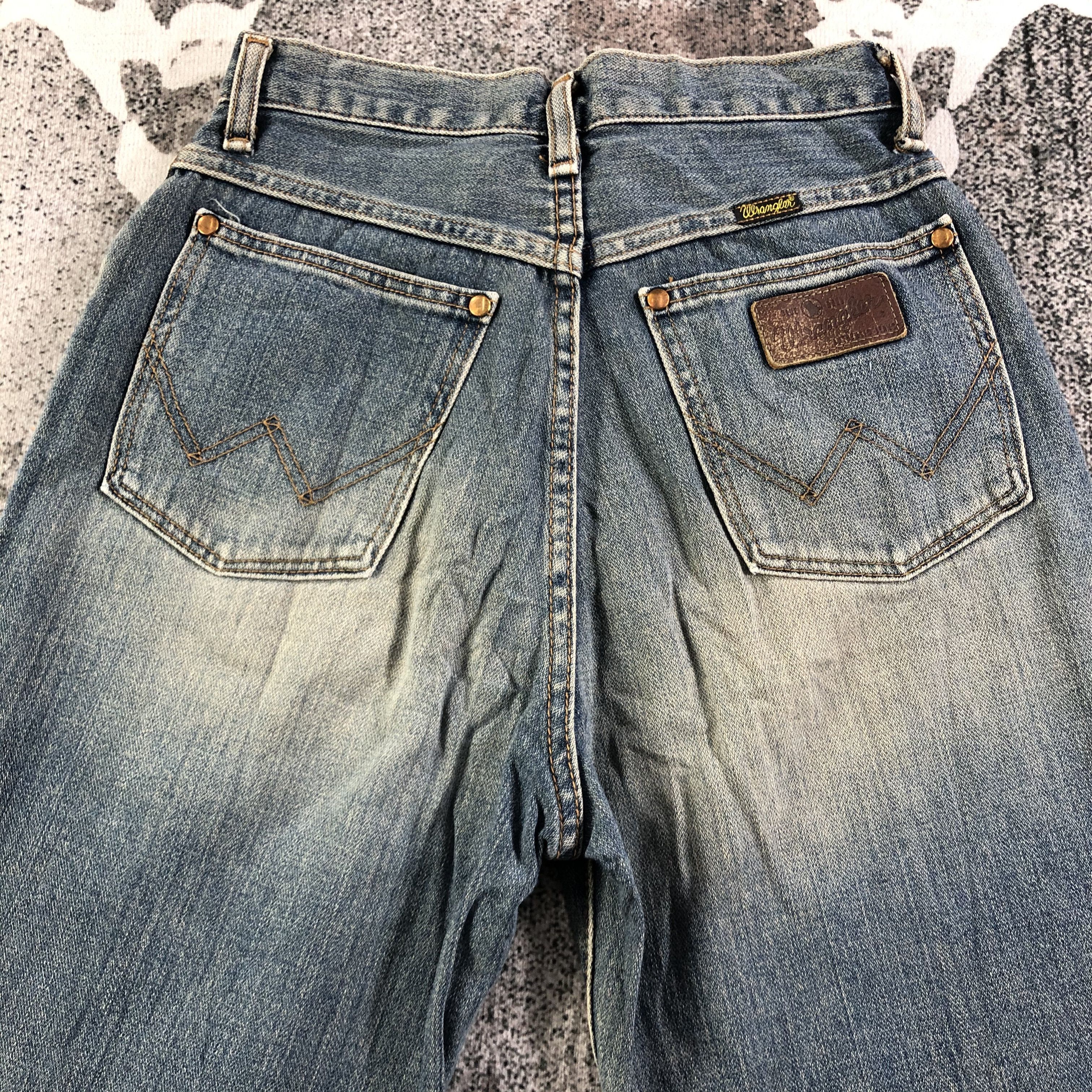 Vintage Vintage Wrangler Flared Jeans KJ2032 Size 24" / US 00 / IT 34 - 4 Thumbnail