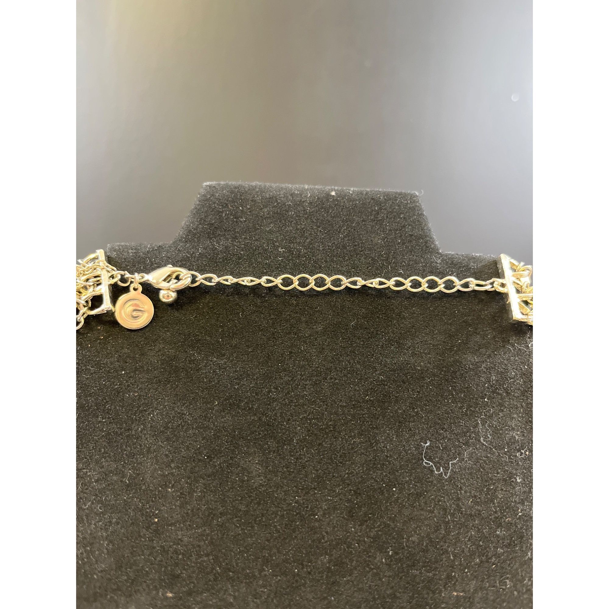 Other Vintage Womens Gold 12 Strands Chain Necklace SKU 6403 Size ONE SIZE - 4 Thumbnail