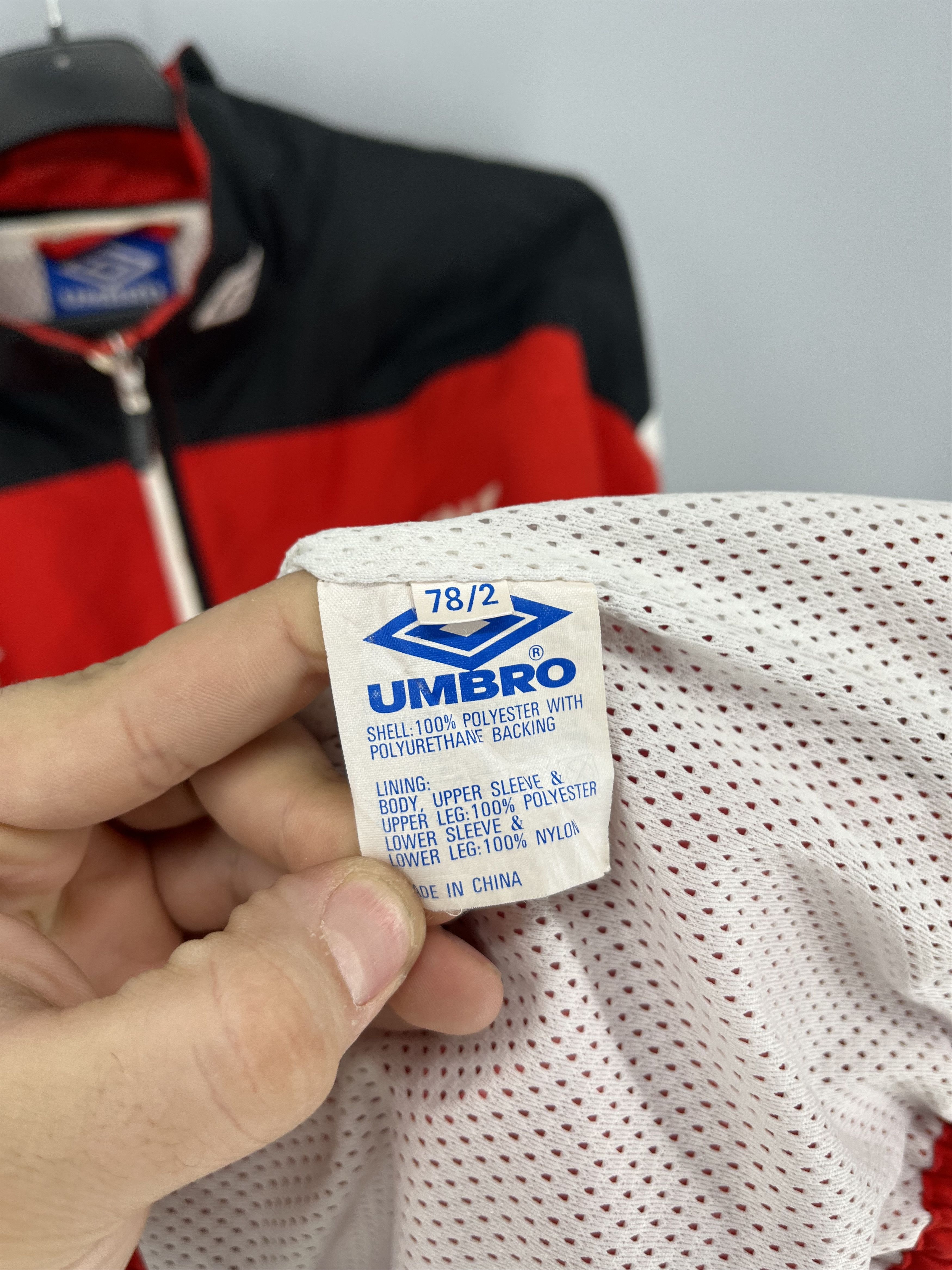 Umbro Vintage Umbro RW Oberhausen KONVENT Soccer Track Jacket Size US XL / EU 56 / 4 - 16 Thumbnail