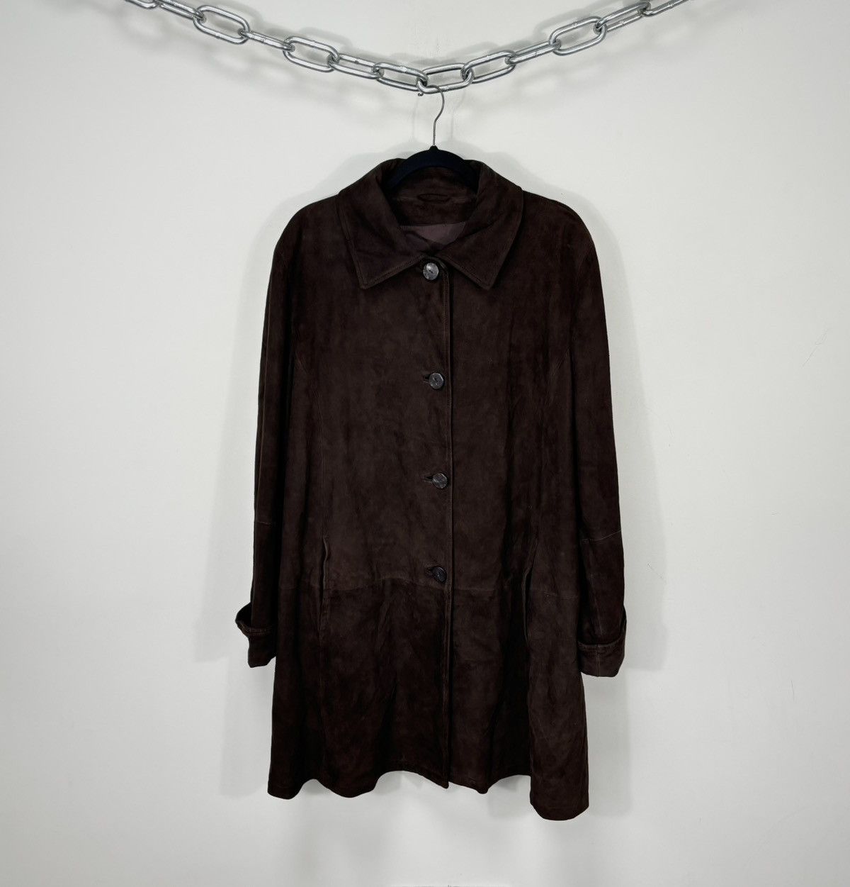 Chevignon Vintage Chevignon Men’s Vera Pelle Brown Leather Coat Jacket Size US L / EU 52-54 / 3 - 1 Thumbnail