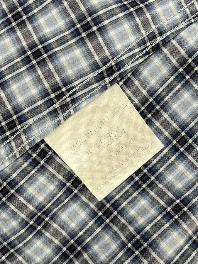 Givenchy Givenchy Blue Checkered Shirt Size US S / EU 44-46 / 1 - 11 Thumbnail