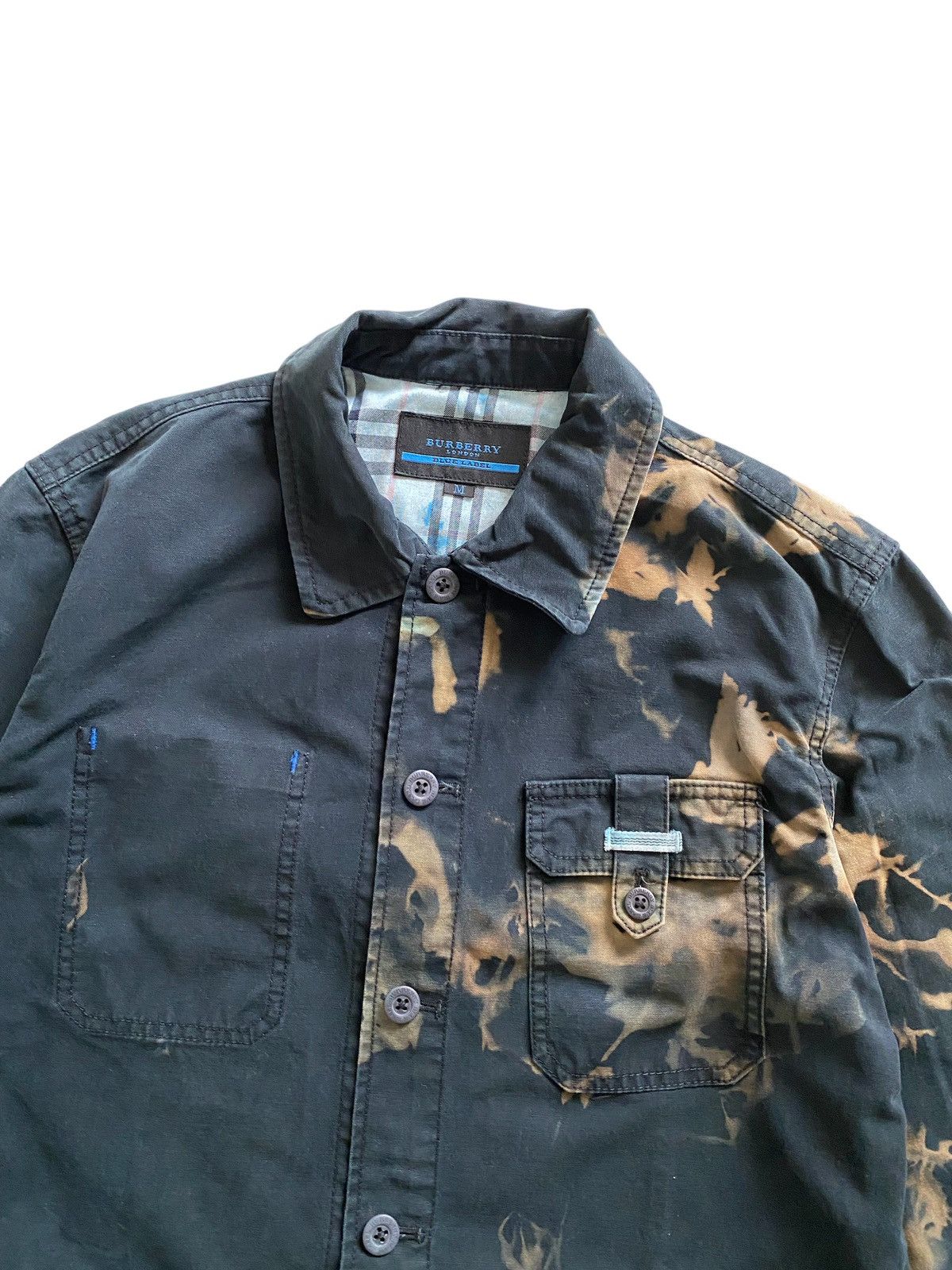 Burberry Vintage Burberry Blue Label Chore Jacket asid wash design Size US M / EU 48-50 / 2 - 18 Thumbnail