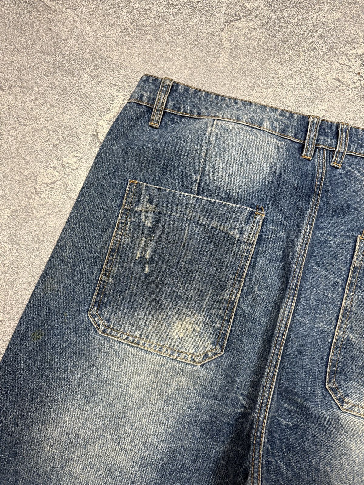 Hysteric Glamour CRAZY VINTAGE JAPAN STYLE JEANS y2k if six was nine style Size US 38 / EU 54 - 12 Thumbnail