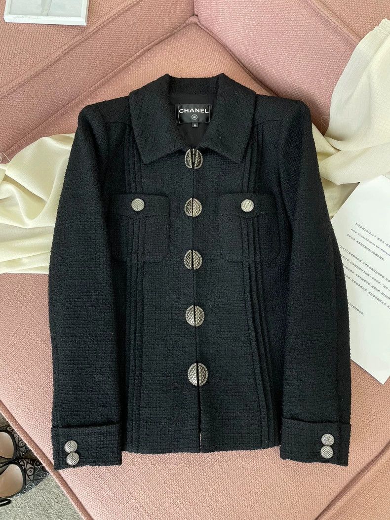Chanel Chanel Cuba Series Black Zip Jacket Size US S / EU 44-46 / 1 - 1 Thumbnail