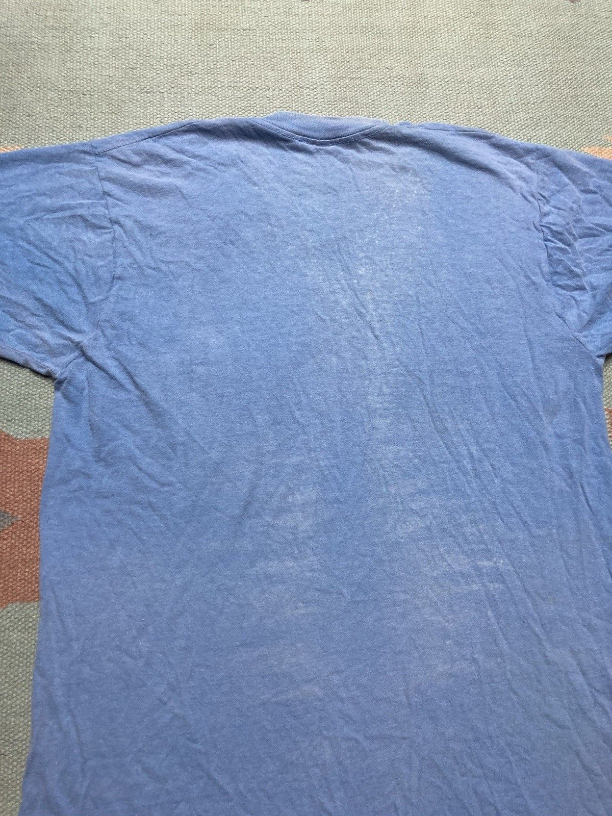 Vintage 80s pocket t shirt blank faded fruit of the loom cotton M Size US M / EU 48-50 / 2 - 8 Thumbnail