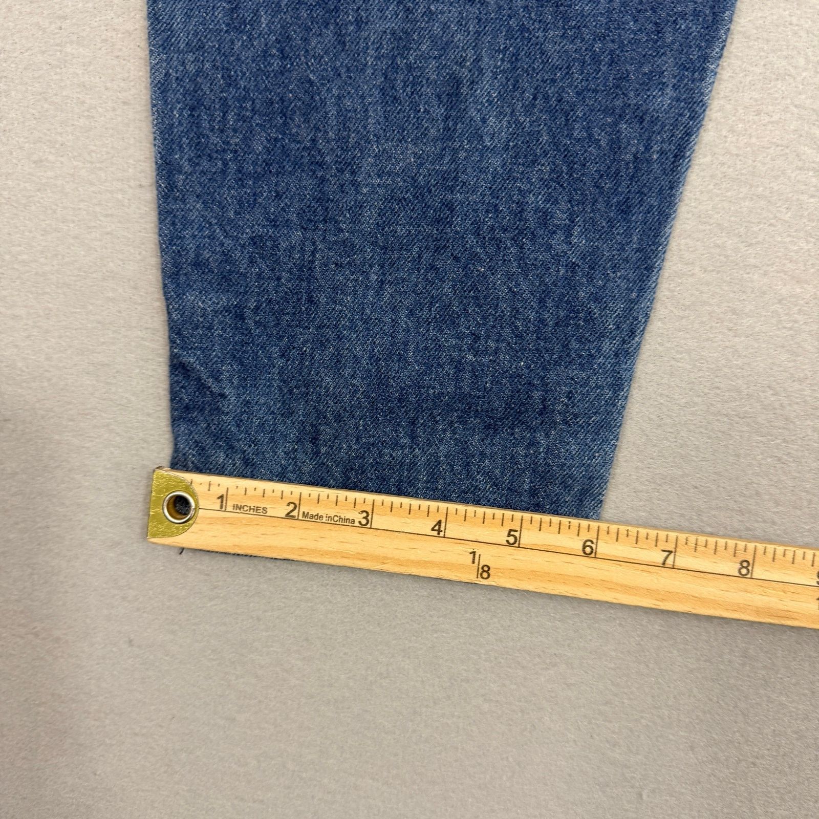 Vintage Vintage Lee Jeans Women's 9 (Fits 25x28) Blue Mom High Rise Size 25" / US 0 / IT 36 - 10 Thumbnail