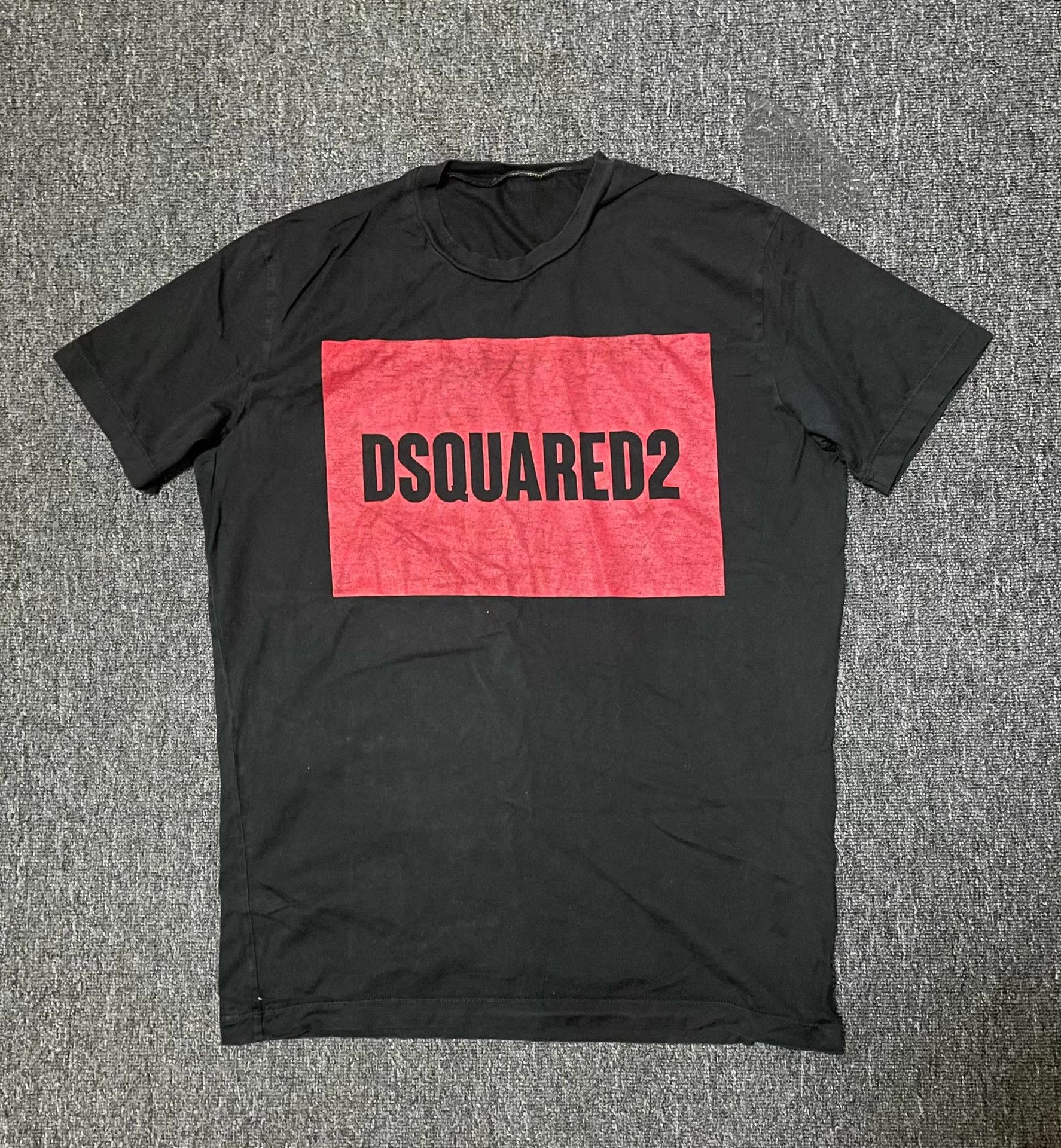 Dsquared2 DSquared2 men's black short-sleeve T-shirt. Q4 Size US M / EU 48-50 / 2 - 1 Thumbnail