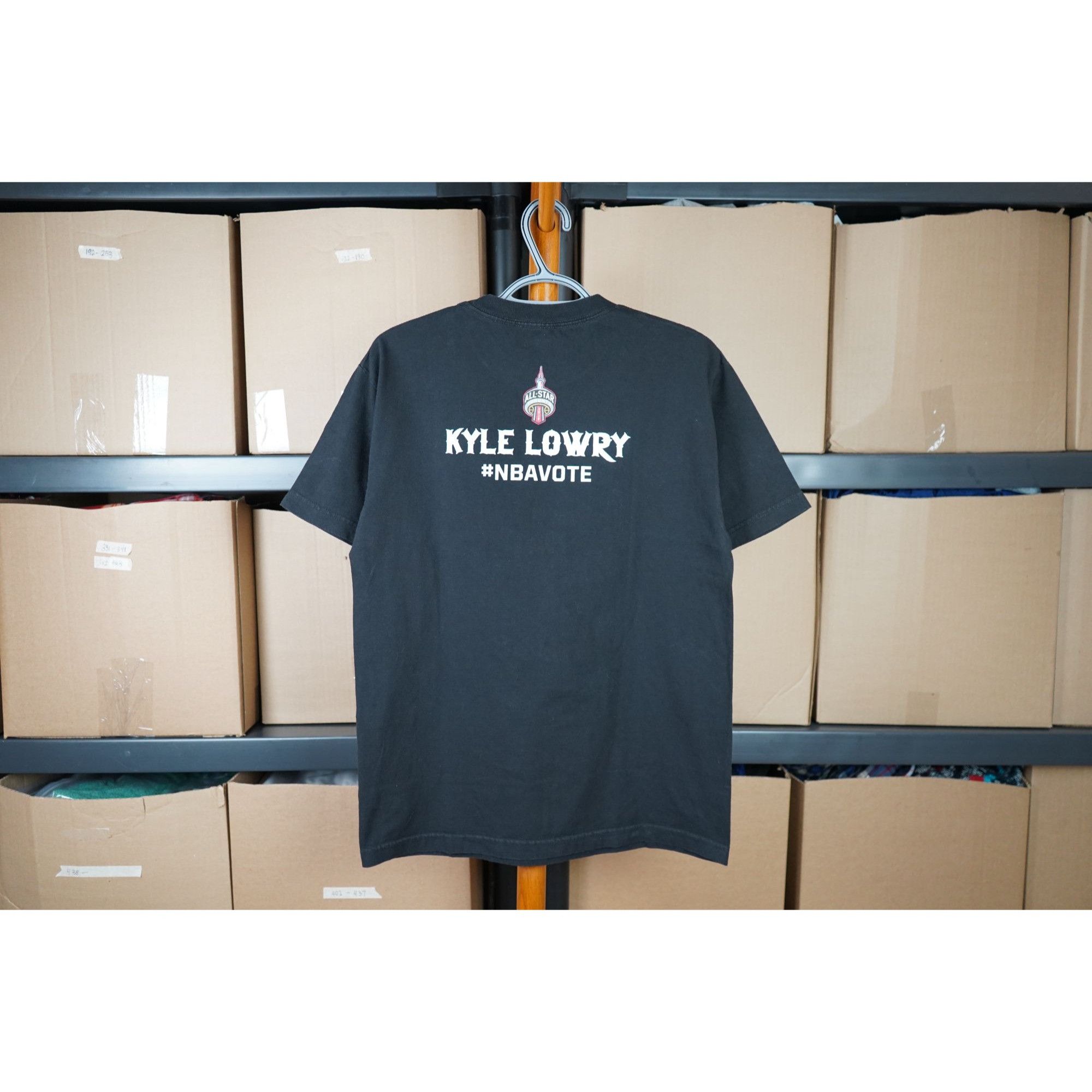 Other Black Kyle Lowry Sports Tshirt Entripy Men’s M #466 Size US M / EU 48-50 / 2 - 2 Thumbnail