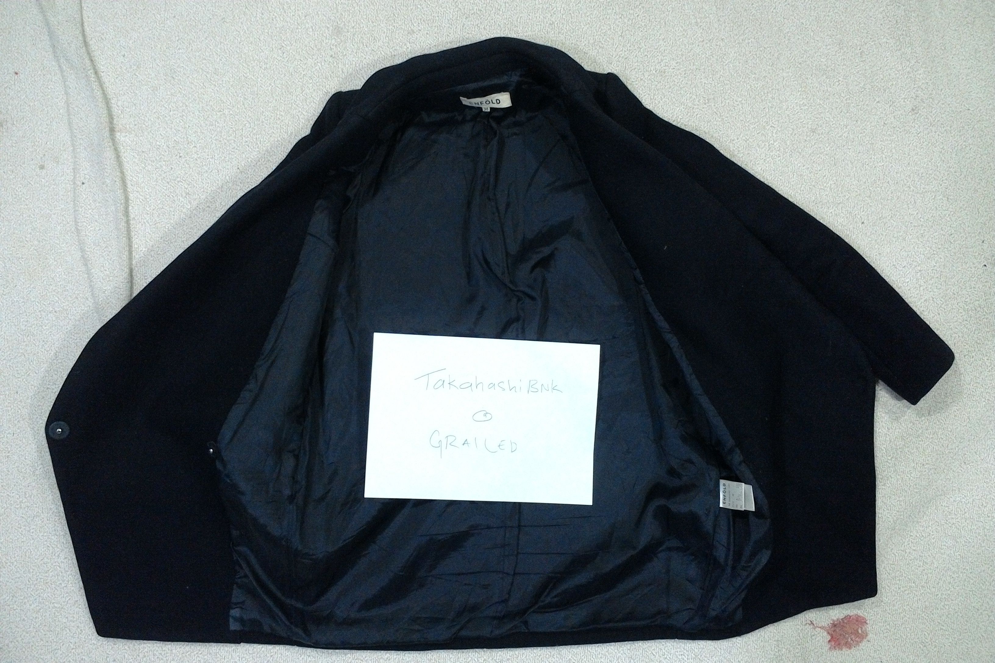 Other ENFOLD Vintage long coat Size XS / US 0-2 / IT 36-38 - 7 Thumbnail