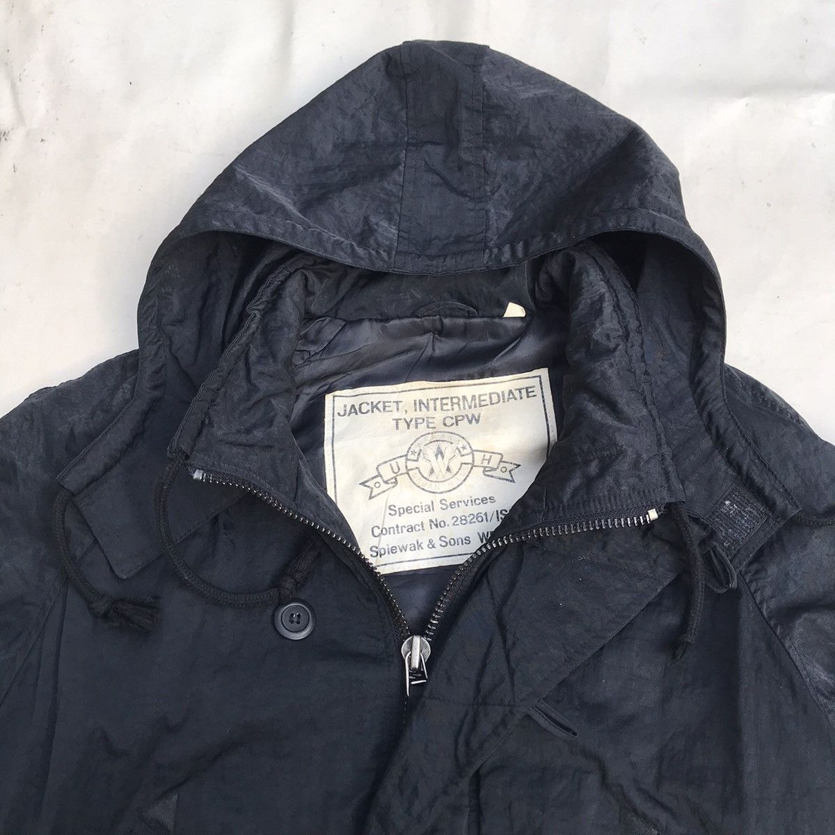 I. Spiewak And Sons Vintage I.Spiewak and sons Usa bomber hoodie Flight Jacket Size US M / EU 48-50 / 2 - 10 Thumbnail