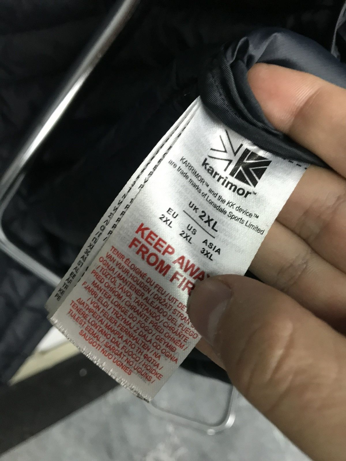 Karrimor Men’s XXL/56,Karrimor Insulated Windbreaker Hooded Jacket Size US XXL / EU 58 / 5 - 9 Thumbnail