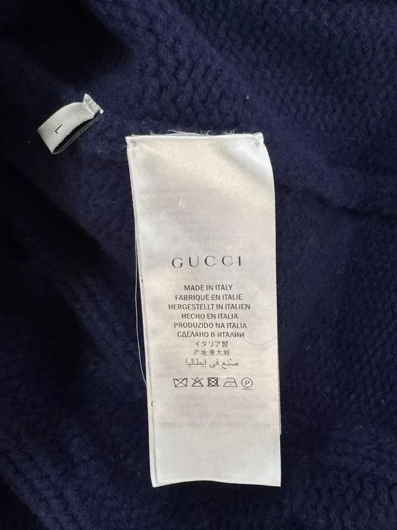 Gucci Gucci Knit Cardigan with Stripes-2506 Size US L / EU 52-54 / 3 - 5 Thumbnail