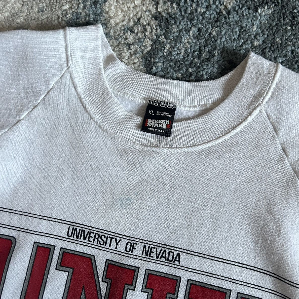 Fruit Of The Loom SCREEN STARS UNiVERSiTY of NEVADA LAS VEGAS RAGLAN CREWNECK Size XL / US 12-14 / IT 48-50 - 9 Thumbnail
