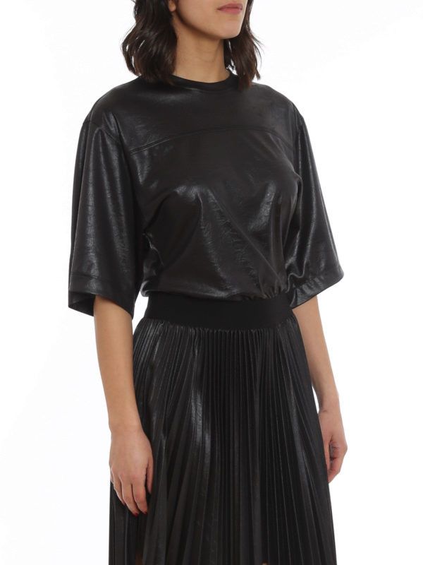 Givenchy o1y0925 Pleated Mini Dress in Black Size L / US 10 / IT 46 - 3 Thumbnail