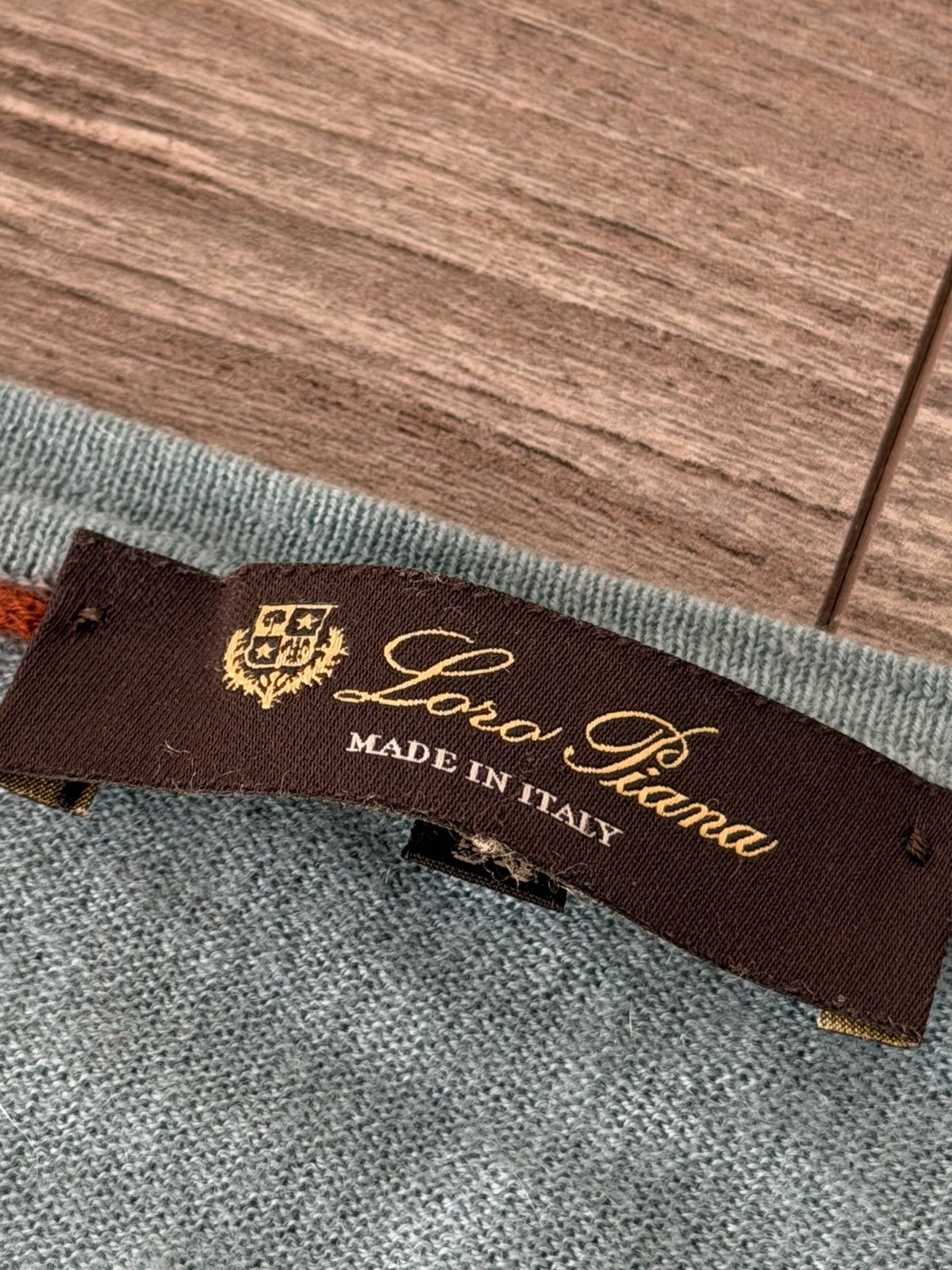 Loro Piana Rare Loro Piana 100% Cashmere Made in Italy V Neck Sweater Size US L / EU 52-54 / 3 - 5 Thumbnail