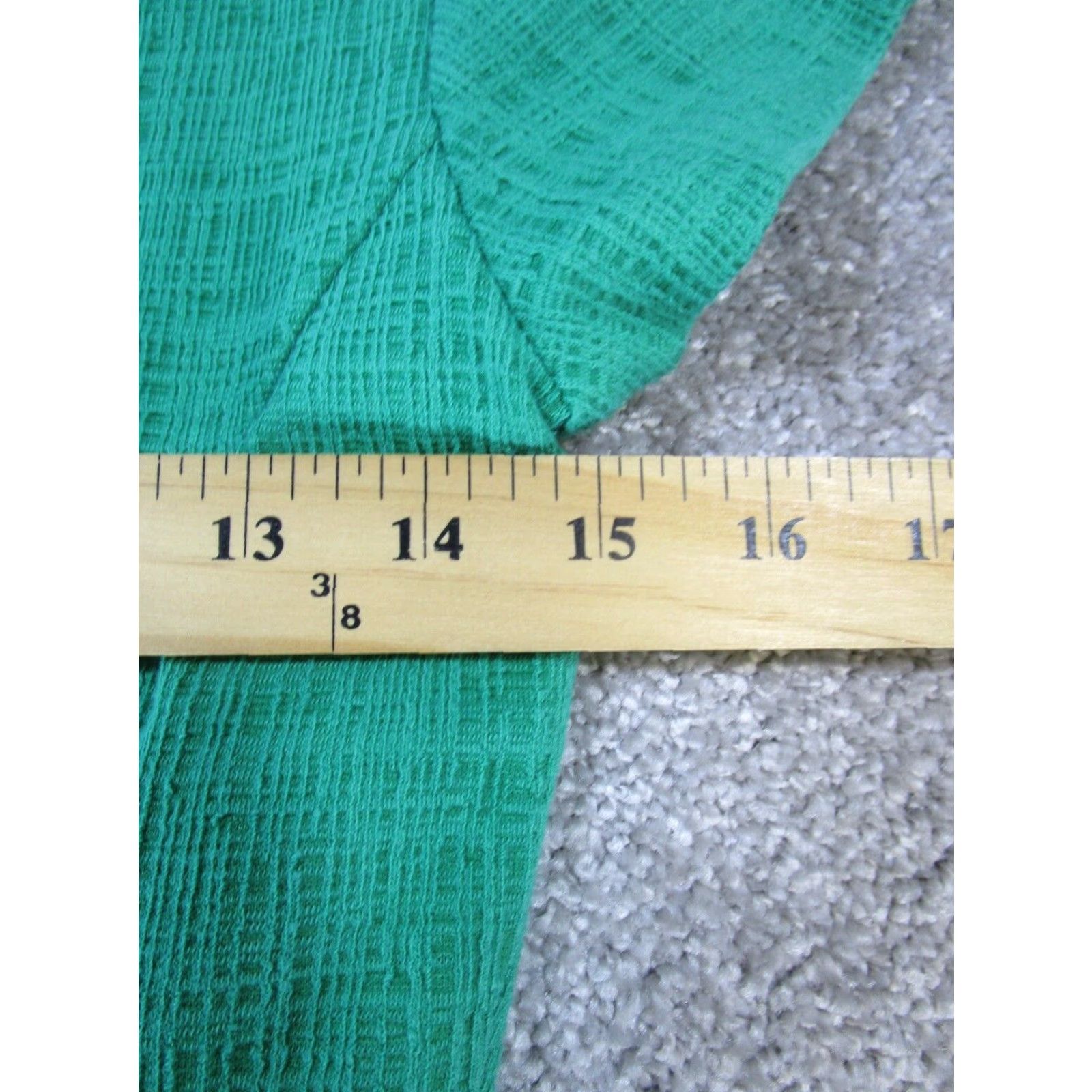 Vintage Maeve Green Cotton A-Line Dress Womens Small Short Sleeve Size S / US 4 / IT 40 - 6 Thumbnail